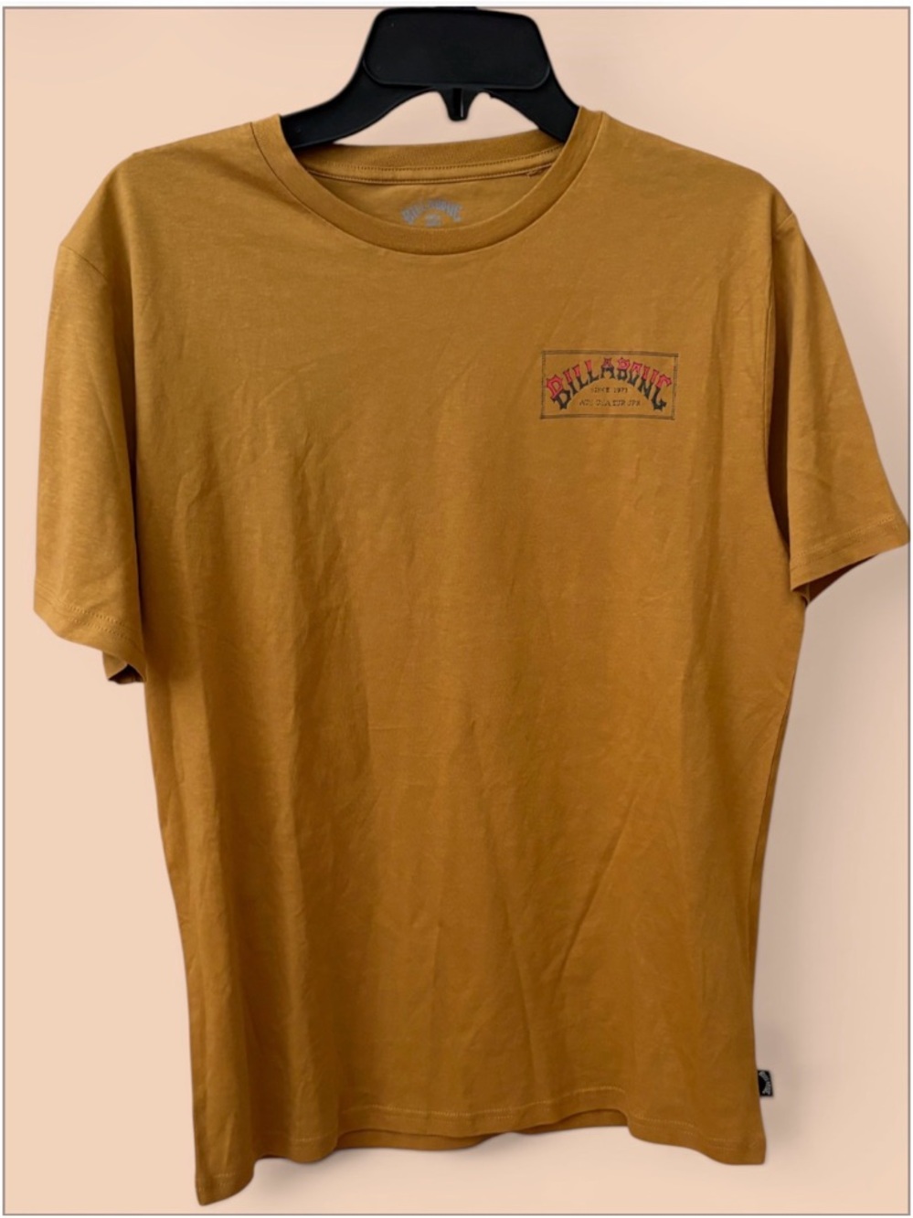 Billabong Boys Short Sleeve Tee - Mustard Brown